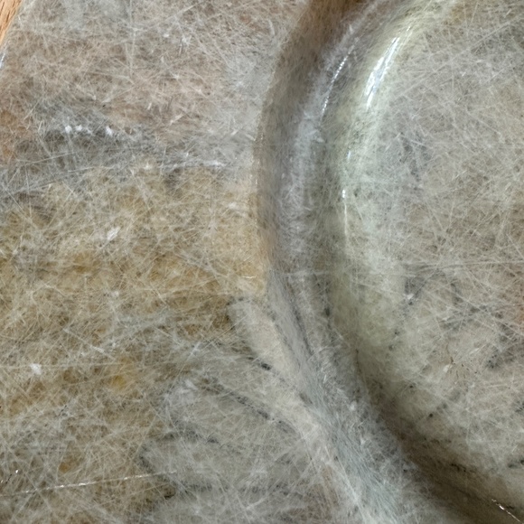 Traymold Fiberglass 16" Round Divided Serving Tray Yellow White Big Daisy Flower - Picture 13 of 15